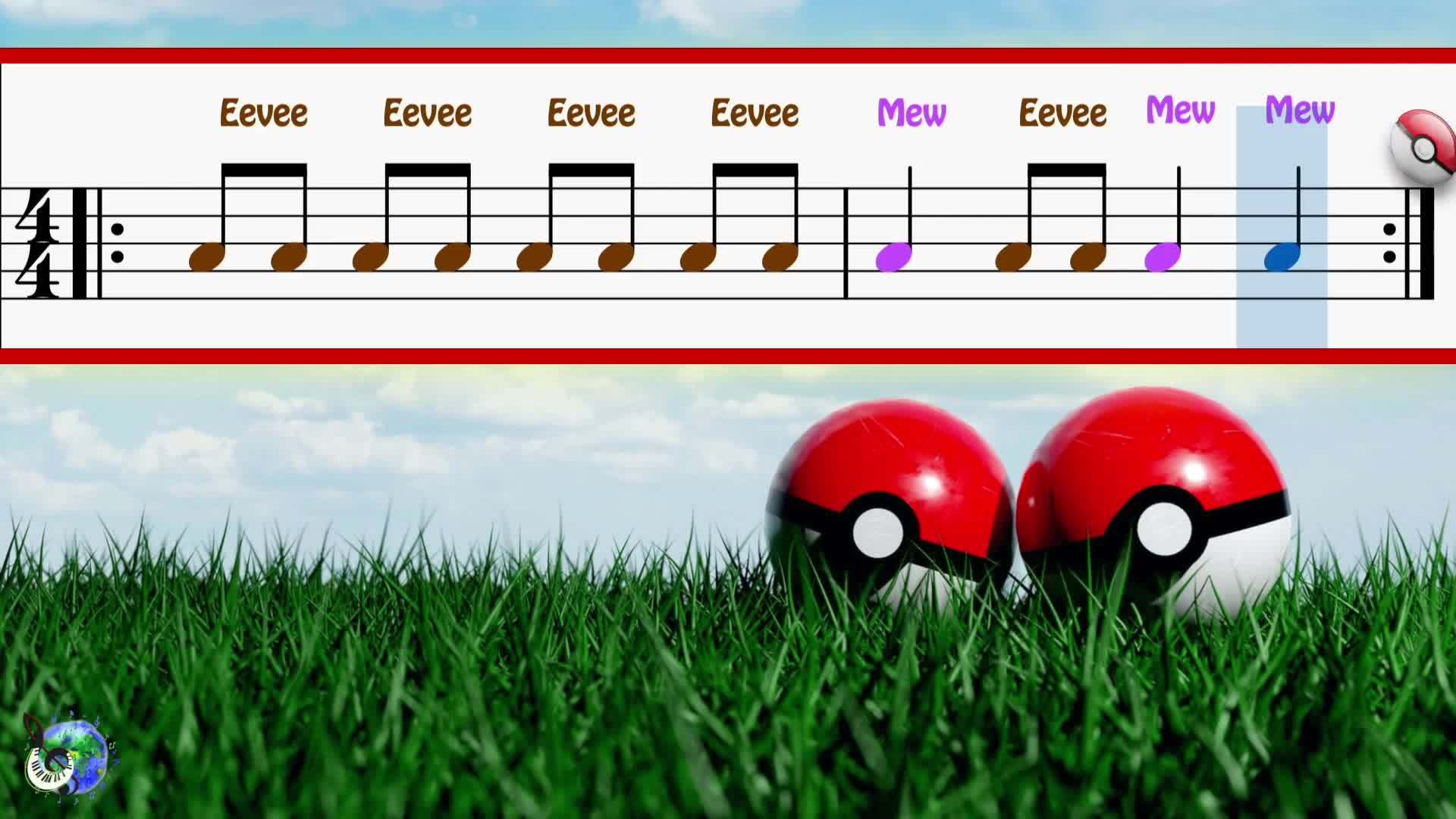 Music Activity for Kids: Pokémon Rhythm Play-Along | Brain Break | Beginner Version